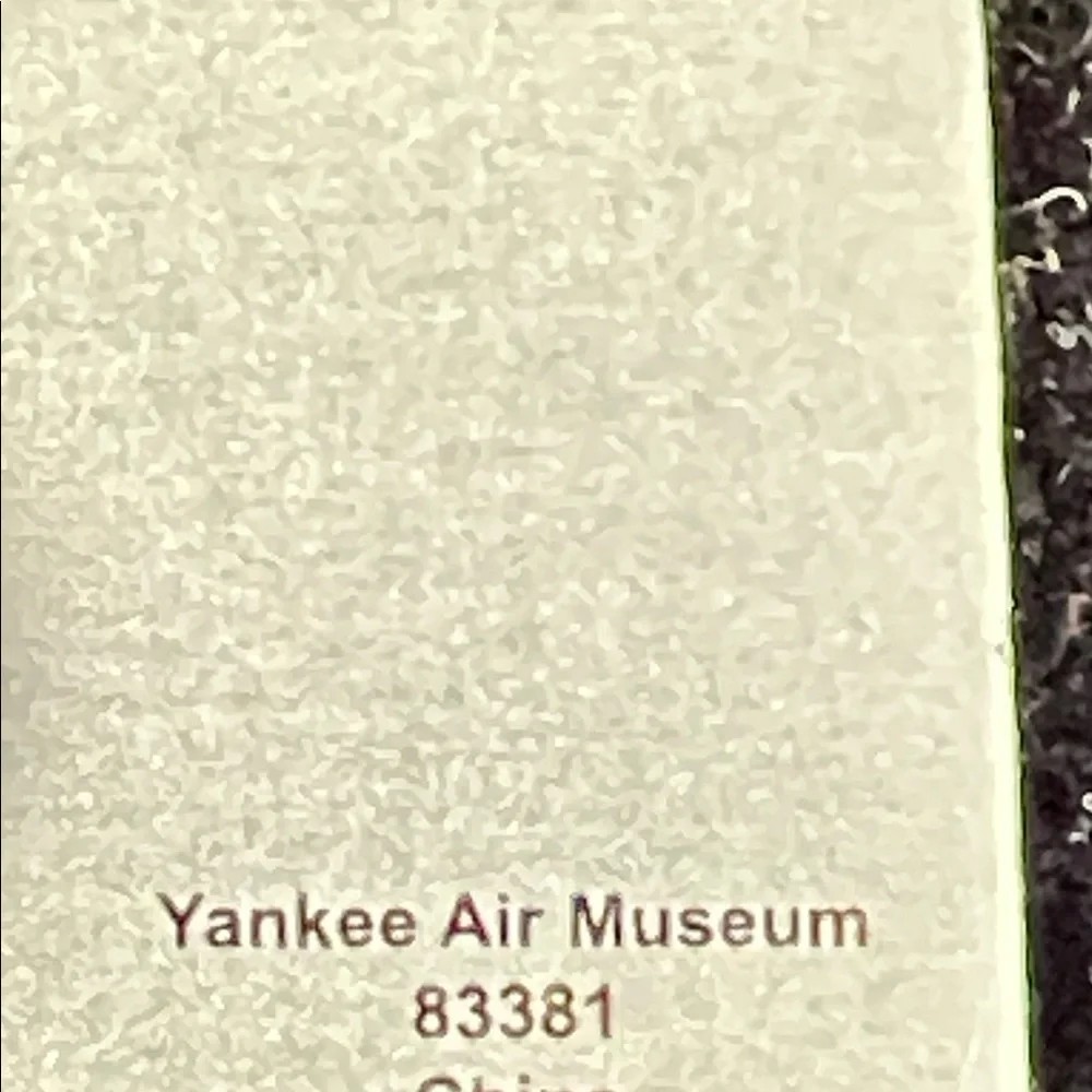 vintage yankee Air museum pin
